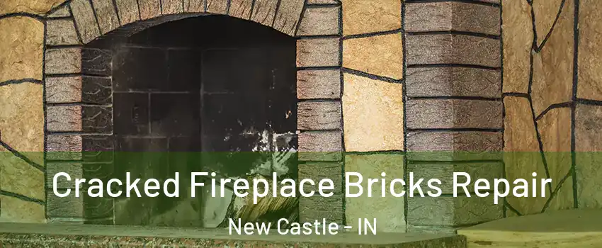  Cracked Fireplace Bricks Repair New Castle - IN