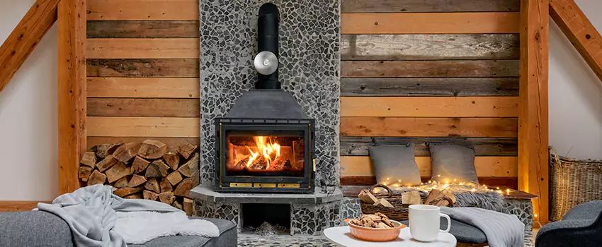 Thelin Hearth Products Direct Vent Gas Stove Fireplace Inspection in New Castle, Indiana